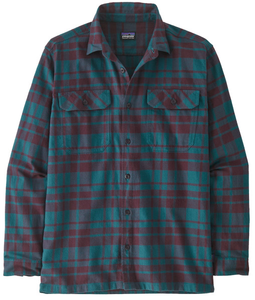 Patagonia M's L/S Organic Cotton MW Fjord Flannel Shirt ICBY Size M