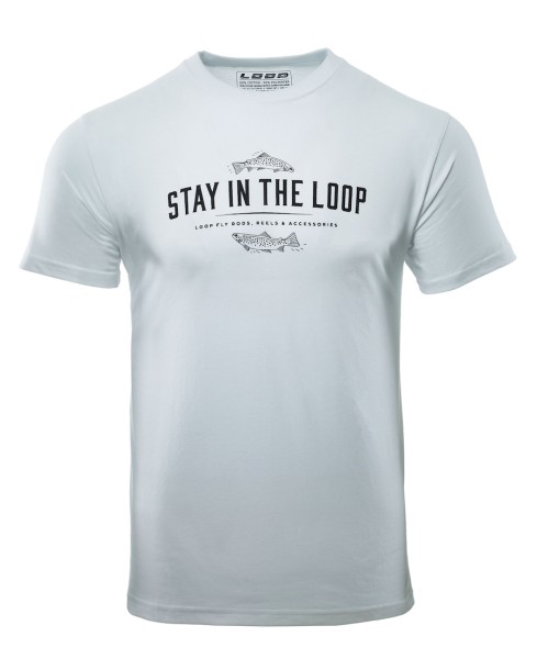 Loop Stay In The Loop T-Shirt white