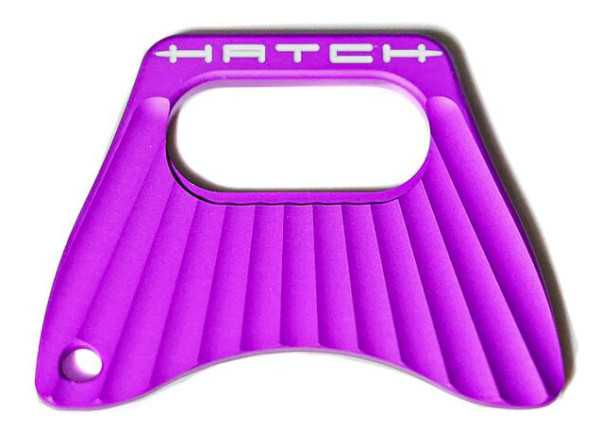 Hatch Fish Tail Bottle Opener Keychain ultra violet
