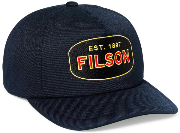 Filson Harvester Cap Mütze dark navy/defender