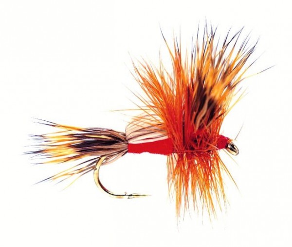 Fulling Mill Dry Fly - Humpy Red