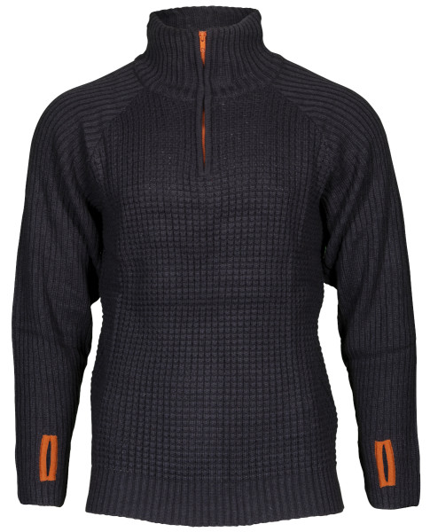 Bratens 100% Norway Villmark Sweater charcoal grey