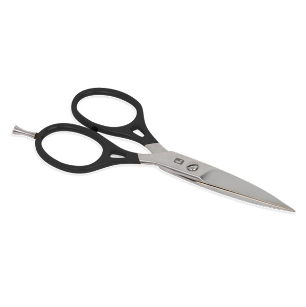 Loon Ergo 6" Prime Scissors with Precision Peg black