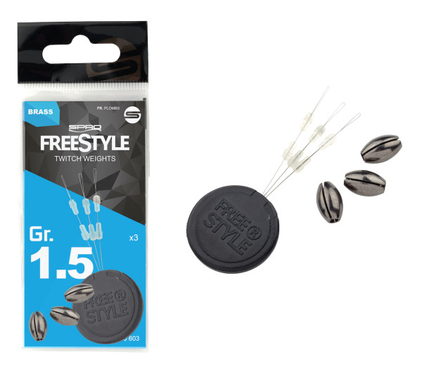 Spro Freestyle Inline Twitch Weight Kit, Jigs and Weights, Accessories, Spin Fishing