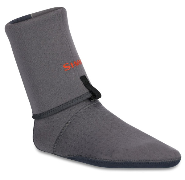 Simms Guide Guard Socks with Gravel Guards anvil