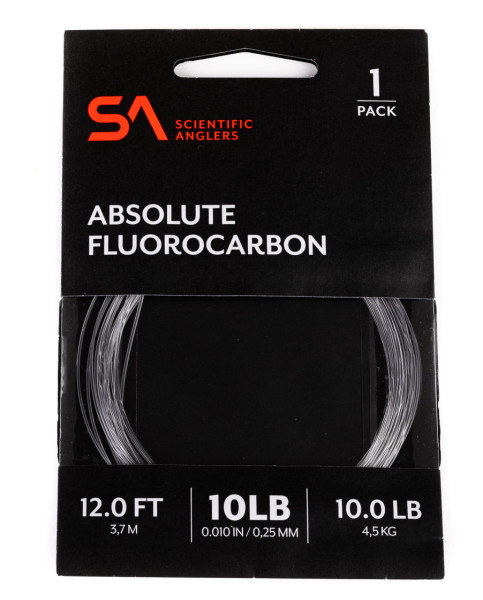 Scientific Anglers Absolute Fluorocarbon Leader 12ft