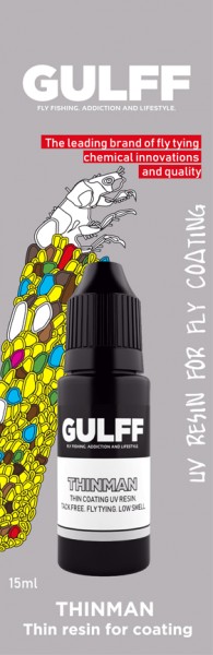 Gulff Clear UV Resin Thinman 15ml