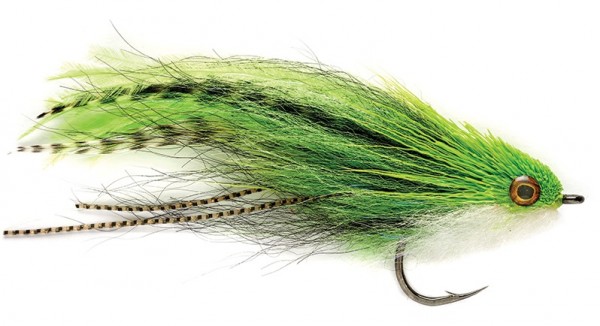 Fulling Mill Saltwater Fly - Slater's Half and Half Baitfish Chartreuse Fulling Mill Saltwater Fly - Slater's Half and Half Baitfish Chartreuse