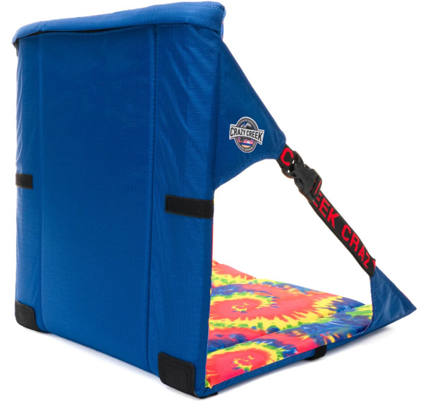 Crazy Creek Original Chair blue tie-dye