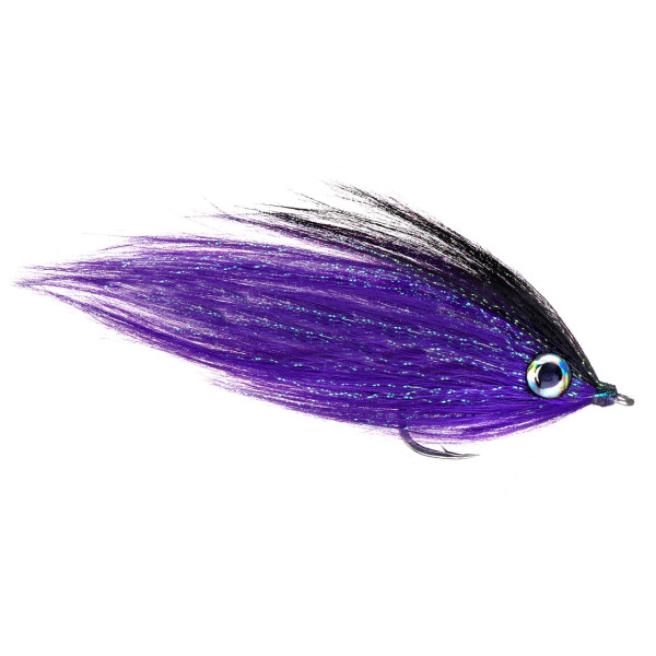 Fishient H2O Saltwater Fly - Magnetic Minnow black & purple