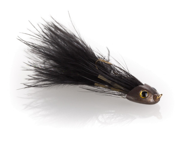 Fish Skull Streamer - Sculpin Bugger black