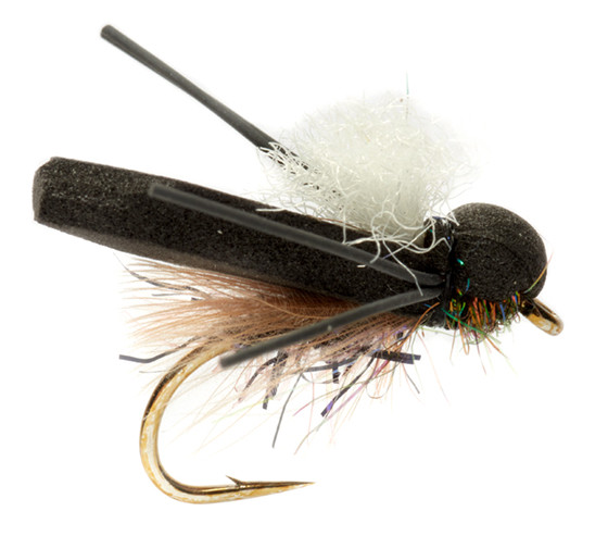 Fulling Mill Dry Fly - Procter's Flip Flop White Beetle