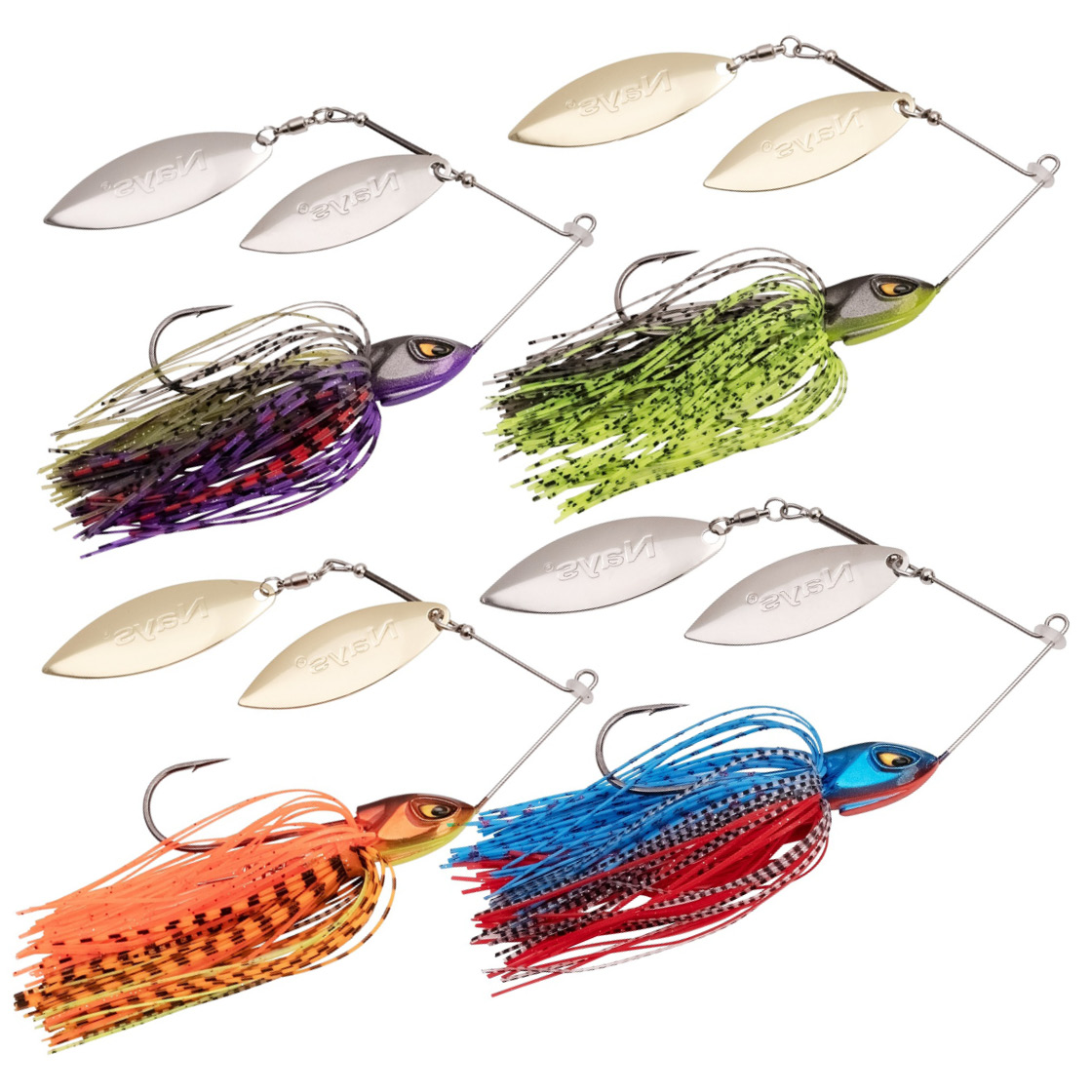 10g Spinnerbait Doppelblatt MZ RNNR 21g 14g 18g L NAYS Maze Runner