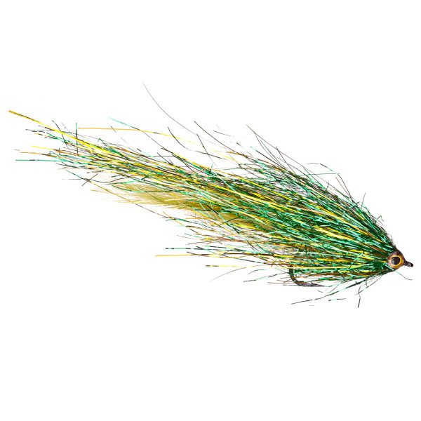 adh-fishing Pike Fly - Pike Flash Golden Olive