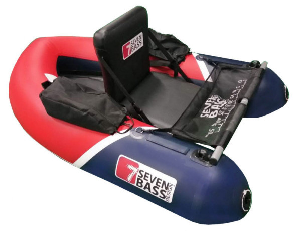 Seven Bass Design Hybrid Line Brigad Racing Bellyboat Red & Navy