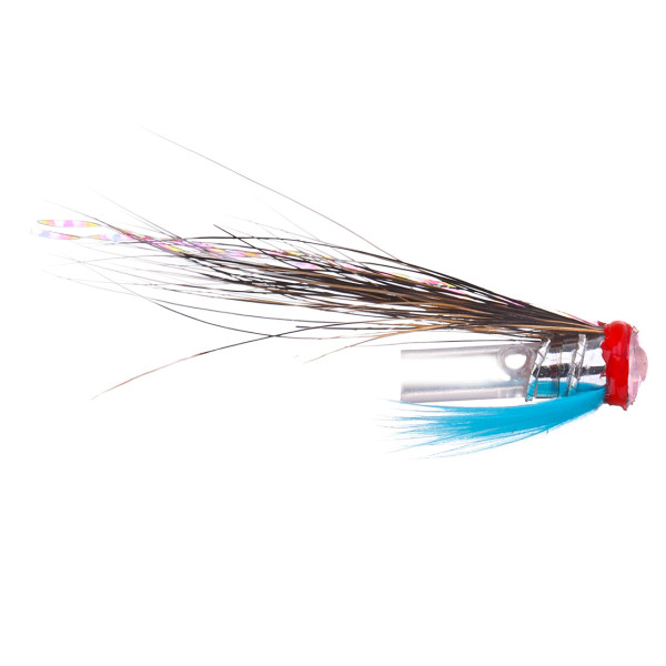 Superflies Salmon Fly - Silver Blue Micro Hitch