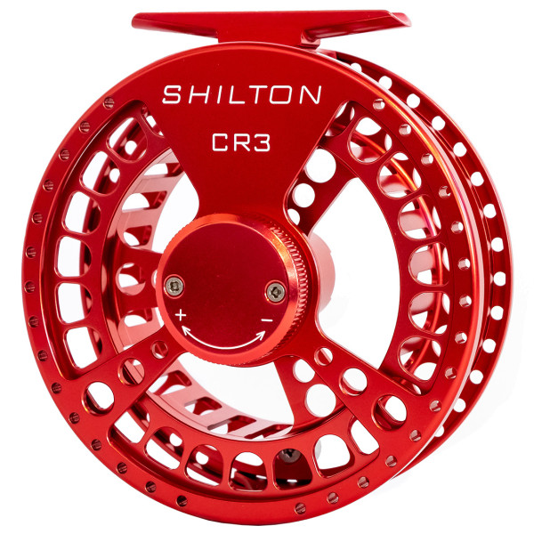 Shilton CR Series Fly Reel red