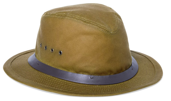 Filson Tin Cloth Packer Hat dark tan