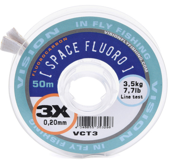 Vision Space Fluorocarbon Leader Material 50 m