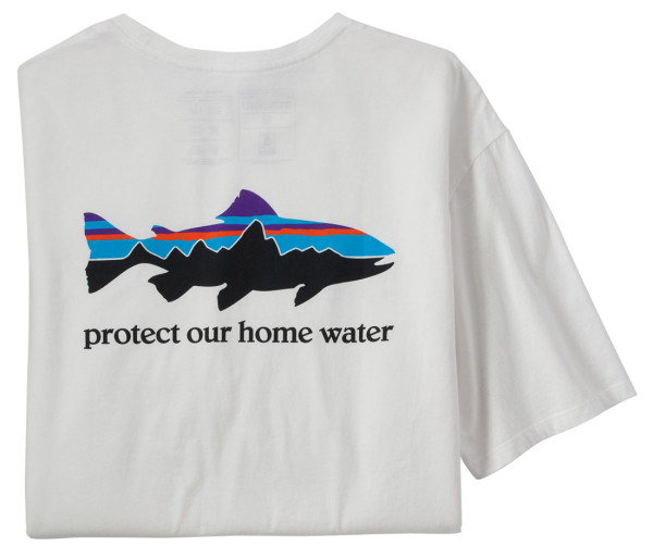 Patagonia Wild Home Waters Organic T Shirt WHI