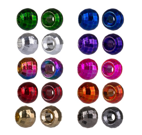 Tungsten Beads Diamond Faceted
