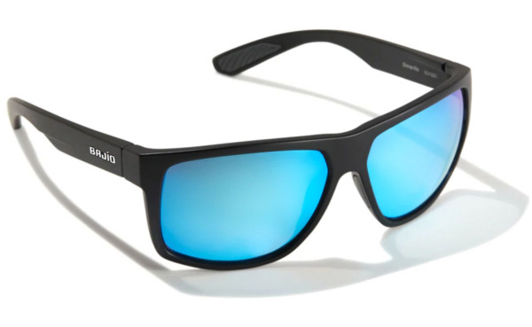 Bajio Polarized Glasses Boneville - Black Matte (Blue Mirror PC)