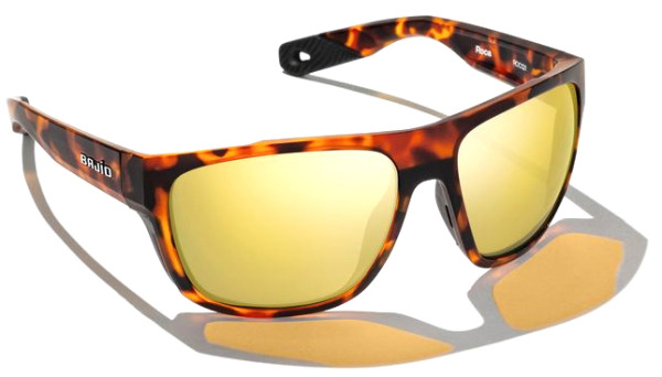 Bajio Polarized Glasses Las Rocas - Brown Tort Matte (Yellow Mirror Glass)