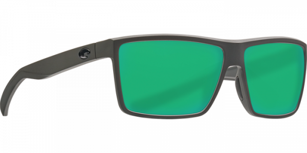 Costa Polarized Glasses Rinconcito Matte Gray (Green Mirror 580G)