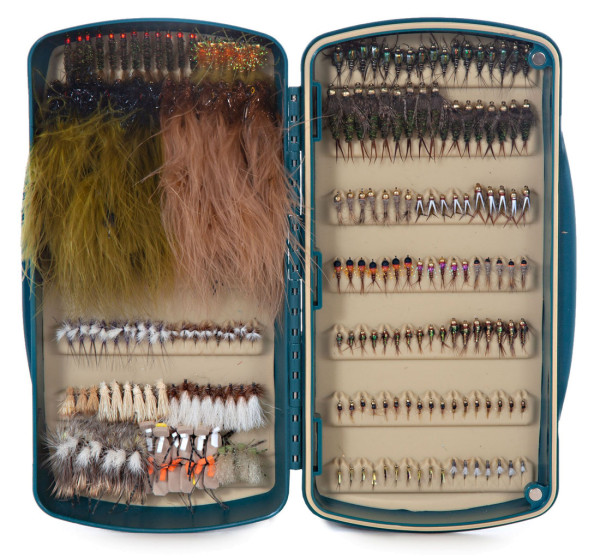 Tacky Pescador Fly Box Large baja blue