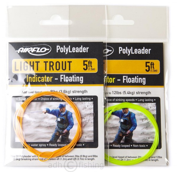 Airflo Polyleader 5ft Salmon Fishing Leaders Various Densities 2018 Stocks * Airflo Polyleader 5ft Salmon Fishing Leaders Various Densities 2018 Stocks *