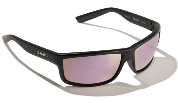 Bajio Polarized Glasses Nippers - Black Matte (Rose Mirror PC)