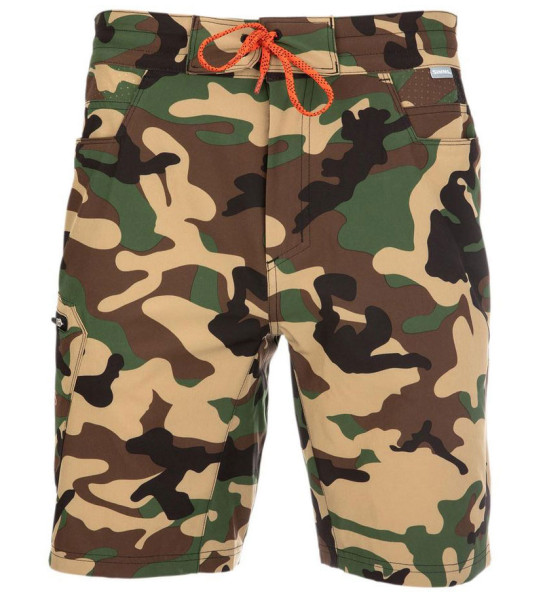 Simms Seamount Board Shorts woodland camo