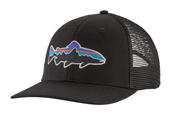 Patagonia Fitz Roy Trout Trucker Hat BLK