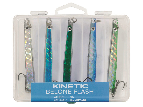 Kinetic Seatrout Lure Set Belone Flash 20g