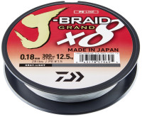 Daiwa J-Braid Grand X8E 270 m grey light 8X braided line
