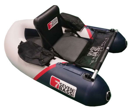 Seven Bass Design Hybrid Line Brigad Racing Bellyboat Grey & Navy