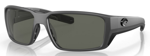 Costa Polarized Glasses Fantail Pro - Matte Gray (Gray 580G)
