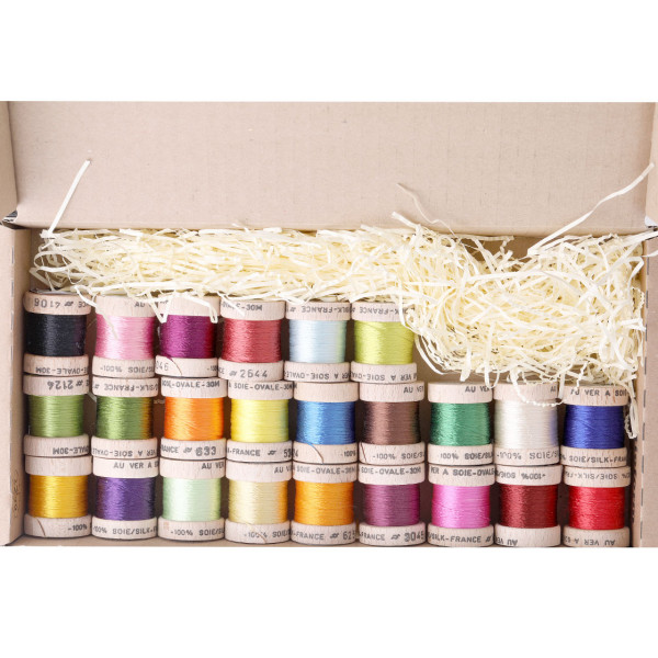 54DeanStreet Ovale Silk Floss Complete Selection Tying Thread Set