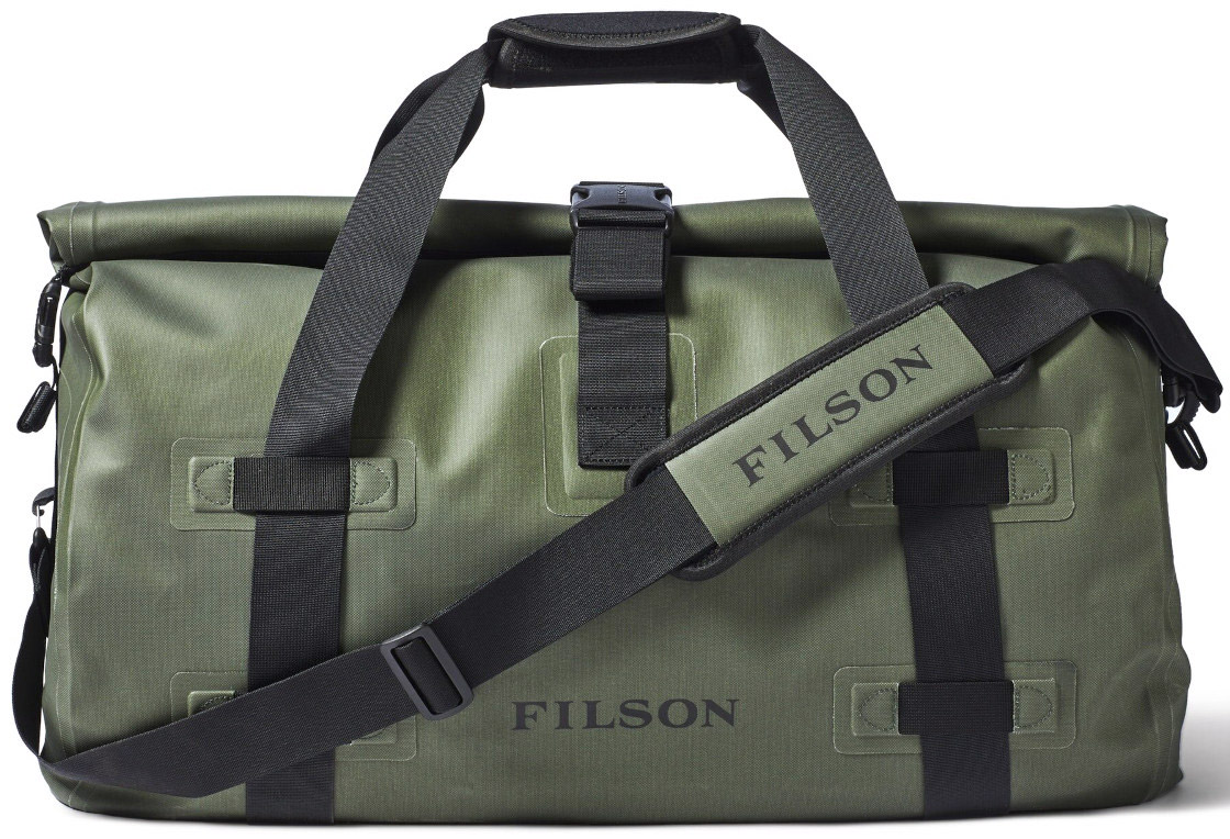 Filson Medium Dry Duffle Bag 65L green Waterproof Bags Bags and