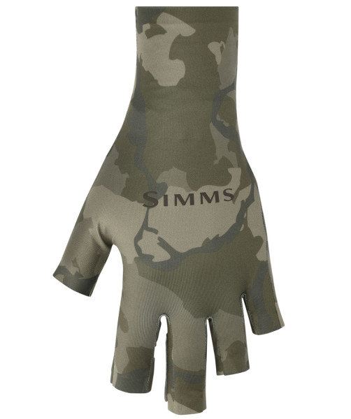 Simms Solarflex SunGlove regiment camo olive drab