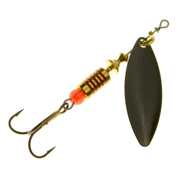 Mepps Aglia Longue Spinner black, Metalbaits, Lures and Baits, Spin  Fishing