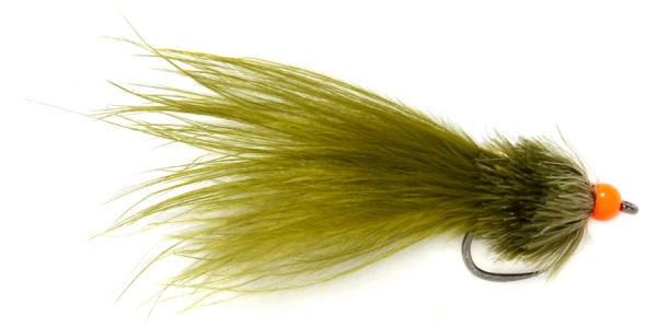 Fulling Mill Streamer - Olive Taddy Barbless