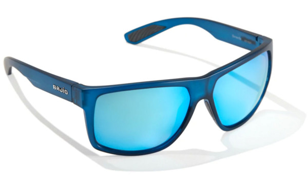 Bajio Polarized Glasses Boneville - Blue Vin Matte (Blue Mirror PC)