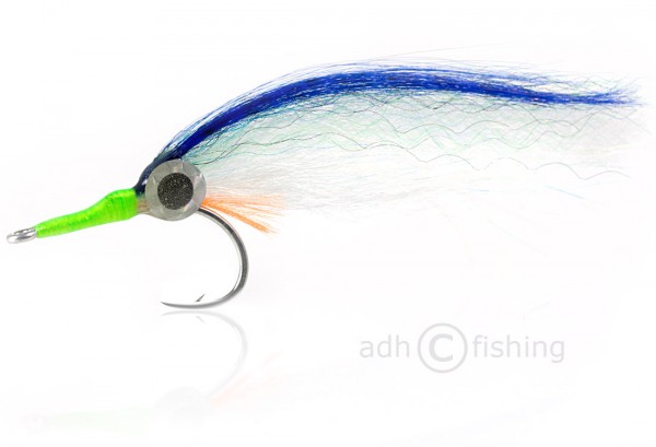 H2O Saltwater Fly Flashy Profile blue green