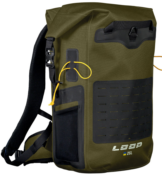Loop Dry Backpack 25L Roll-Top spruce green