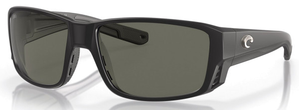 Costa Polarized Glasses Tuna Alley Pro Matte Black (Gray 580G)