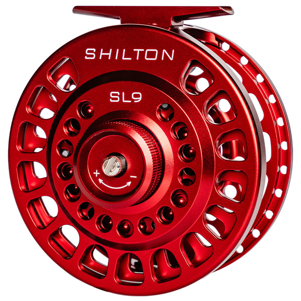 Shilton SL Series Fly Reel new sizing red