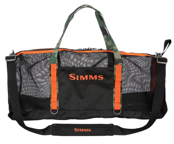 Simms Challenger Mesh Duffel 60L black