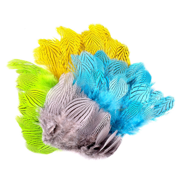 Hareline Silver Pheasant Feathers