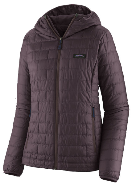 Patagonia W's Nano Puff Fitz Roy Trout Hoody PrimaLoft OBPL